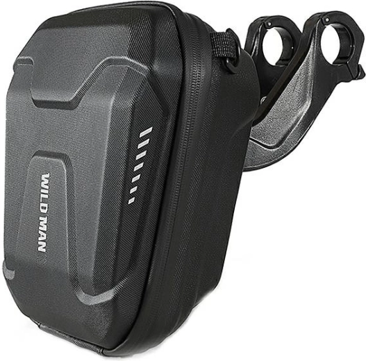 Wildman E8 waterdichte fietsframetas 3 l zwart