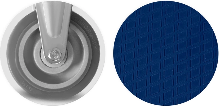 Antislip stalen platform