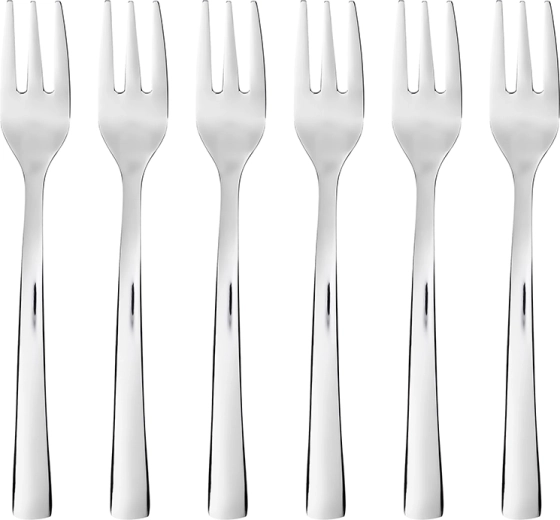 Future set van 6 dessertvorkjes in geschenkdoos