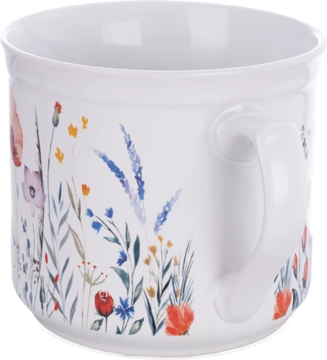 Bloemendecor met klaprozen dat de keuken opfleurt