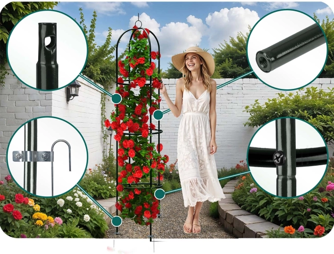 Duurzame metalen constructie met poedercoating