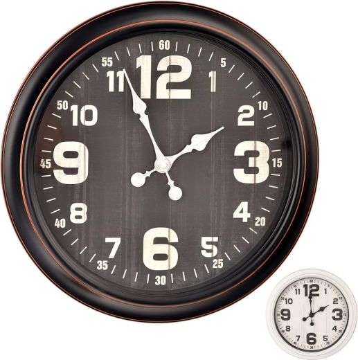 Wandklok 40,5 cm mix