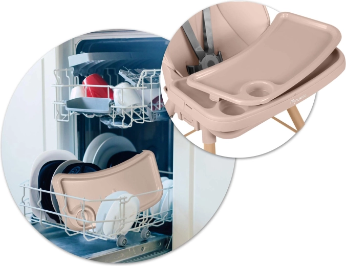 Eenvoudig schoon te maken dankzij het afneembare blad-inzetstuk