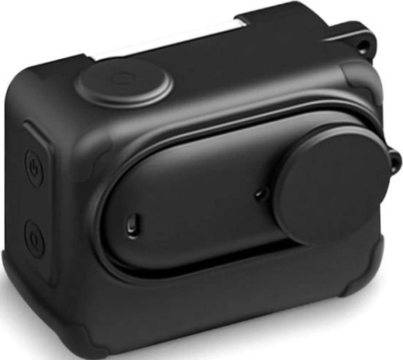 Siliconen hoes Puluz voor Insta360 GO 3S zwart - 1 stuk