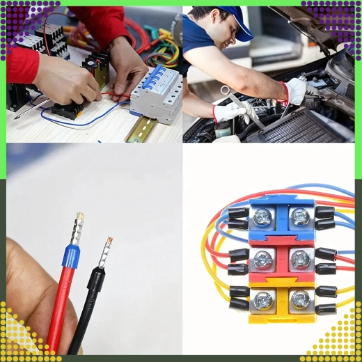 Breed inzetbaar in elektro-installaties