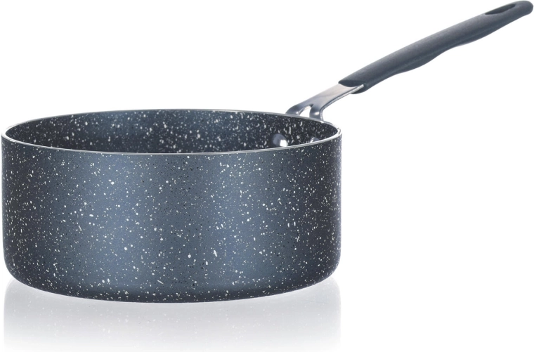 Mini steelpan Granite grey 14 cm met antiaanbaklaag