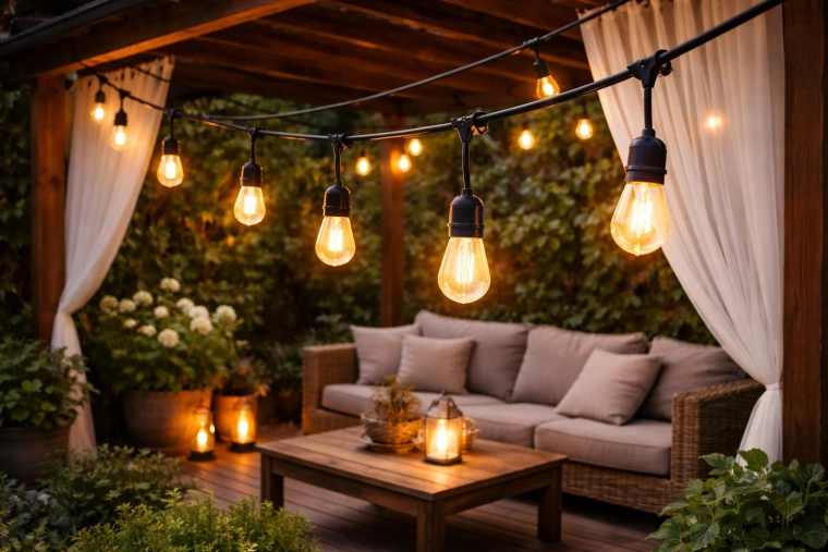 Warm, gezellig licht voor ontspannen avonden