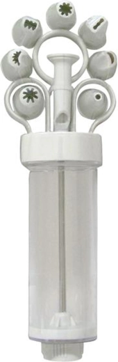 Taartdecorator 150 ml met 8 opzetstukken TORO