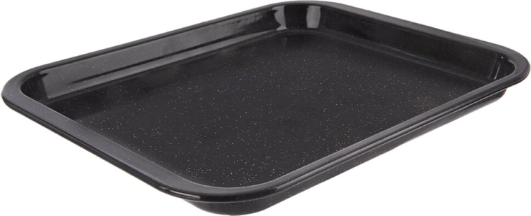 Orion geëmailleerde rechthoekige bakplaat 36 × 28 × 2,5 cm