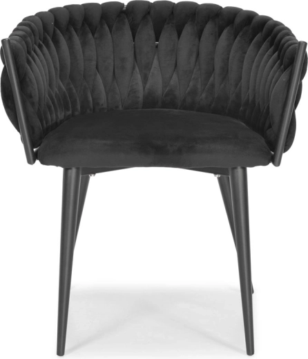 Stabiele, slanke poten in zwarte uitvoering