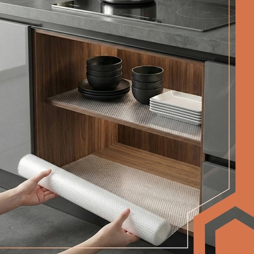 Bescherming van planken en kasten tegen vocht en krassen