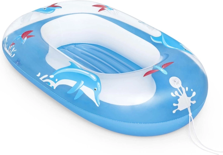 Kinder opblaasboot met dolfijn 102 × 69 cm BESTWAY
