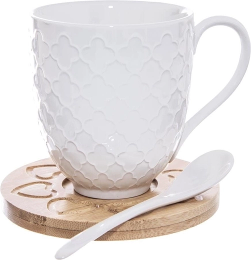 Stijlvol reliëfdecor en comfortabele grip