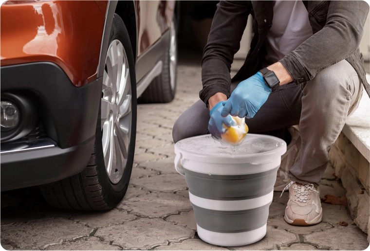 Universele hulp voor wassen en auto wassen