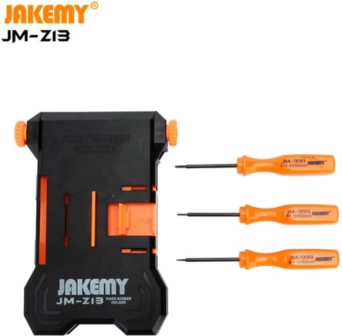 Service-montagehouder voor telefoonreparaties Jakemy + schroevendraaiers - 1 stuk