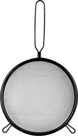 Roestvrijstalen vergiet BLACK 20 cm