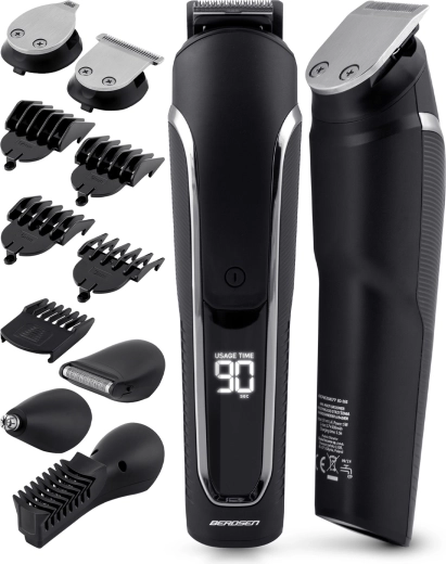 Universele 6‑in‑1 set voor haar, baard en lichaam