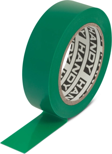 Groene markering van kabels