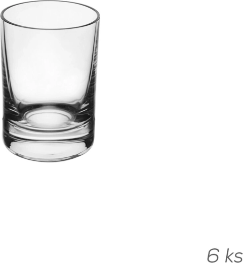 Set glazen borrelglaasjes Liberty 65 ml (6 stuks)