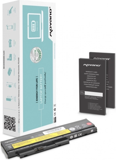 Movano-accu voor Lenovo ThinkPad X220/X220i/X220s/X220T 4400 mAh (48 Wh)