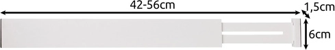 Telescopische lengte 42–56 cm