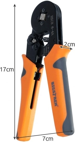 Breed werkbereik 0,25–10 mm²