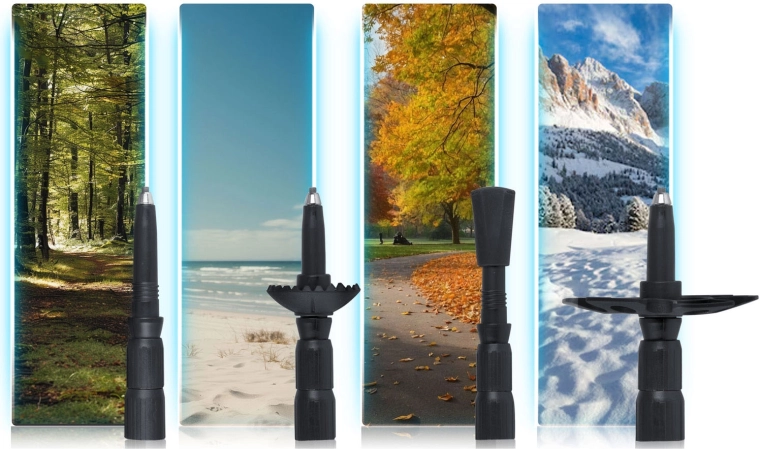 Complete set opzetstukken voor het hele jaar