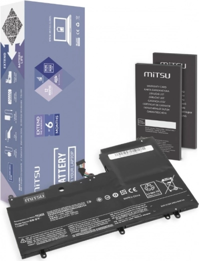Batterij voor Lenovo Yoga 700-14ISK / Yoga 3 14 – 6280 mAh 45 Wh 7,4–7,6 V