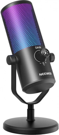 Neewer-microfoon met RGB-verlichting