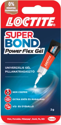 Sekondenlijm Loctite Super Bond gel 2 g