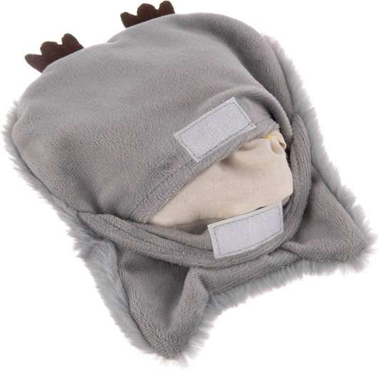 Zachte, wasbare hoes in uilenvorm