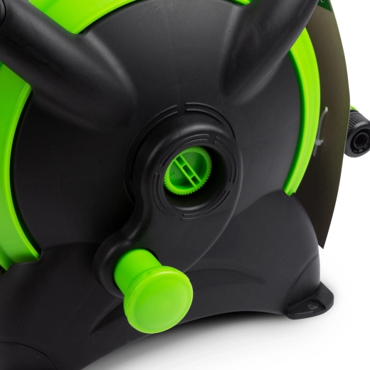 Compacte haspel met slinger