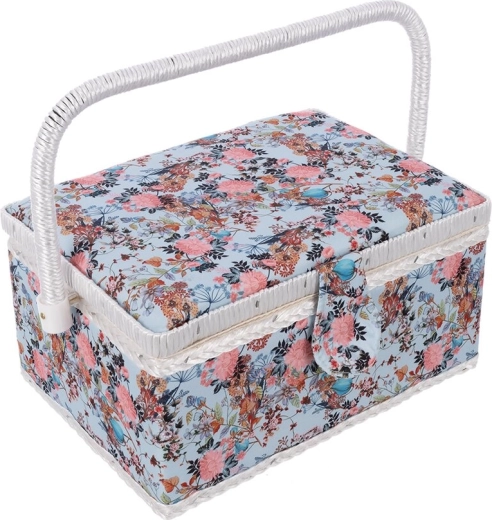 Naaikist in blauwe uitvoering
