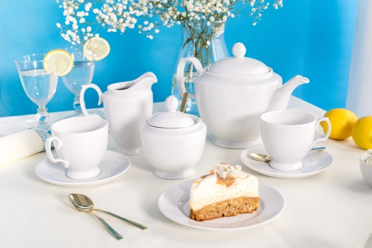 Elegant wit design dat overal bij past