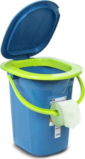Praktische handgreep met toiletpapierhouder