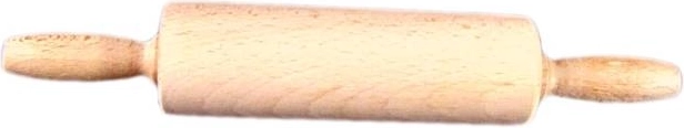 Houten mini-deegroller