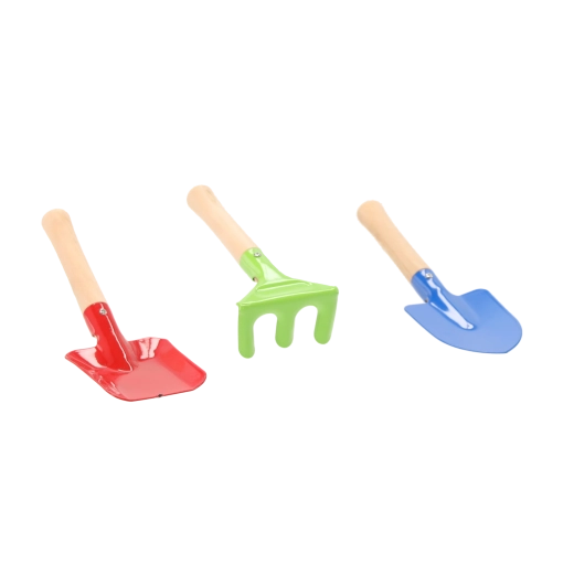 Duurzame metalen koppen en houten handgrepen