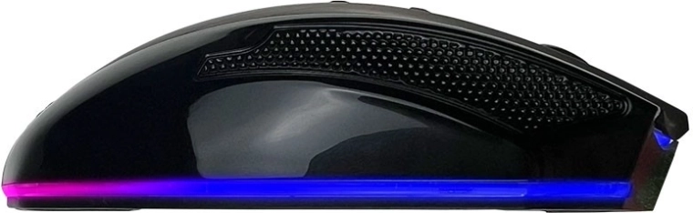 RGB-verlichting met effecten en DPI-indicatie