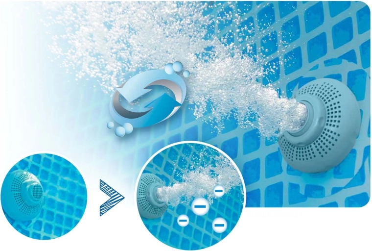 Hydro Aeration-technologie voor kristalhelder water