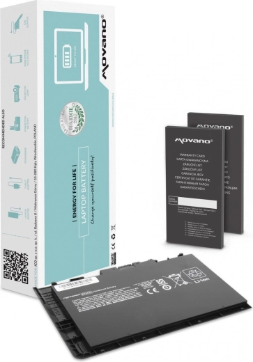 BT04XL-batterij voor HP EliteBook Folio 9470m/9480m 3500 mAh (52 Wh) Movano