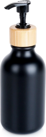 Zeepdispenser zwart 300 ml