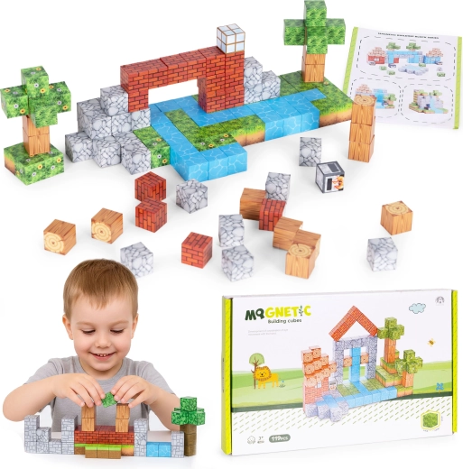 Magnetische bouwstenen voor kinderen 119 stuks