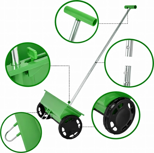 Comfortabele T‑duwbeugel en verstelbare handgreep