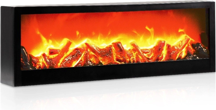 Decoratieve elektrische LED-haard Vilde 60 × 10 × 20 cm