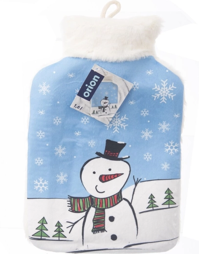 Winterdesign met sneeuwpop