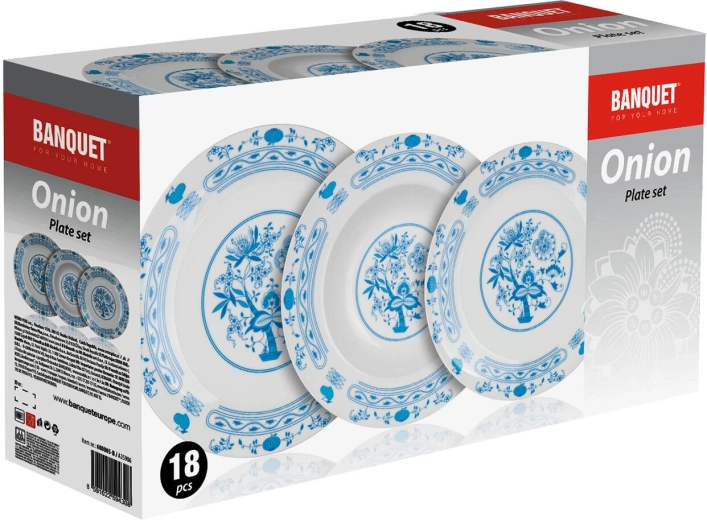 Praktische 18-delige set voor een volledig menu