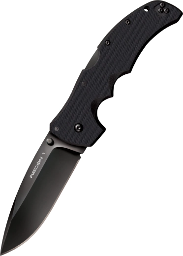 Tactisch zakmes Cold Steel Recon 1 Spear Point, 10,2 cm, zwart, G10