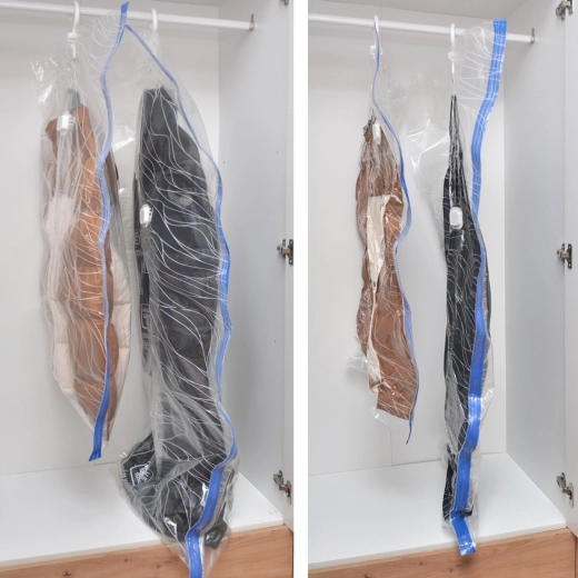 Ophangen in de kledingkast