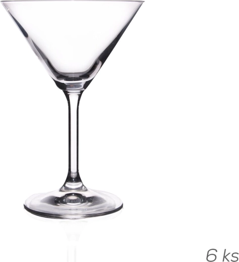 Glazen Lara 0,21 l voor cocktails, 6 stuks