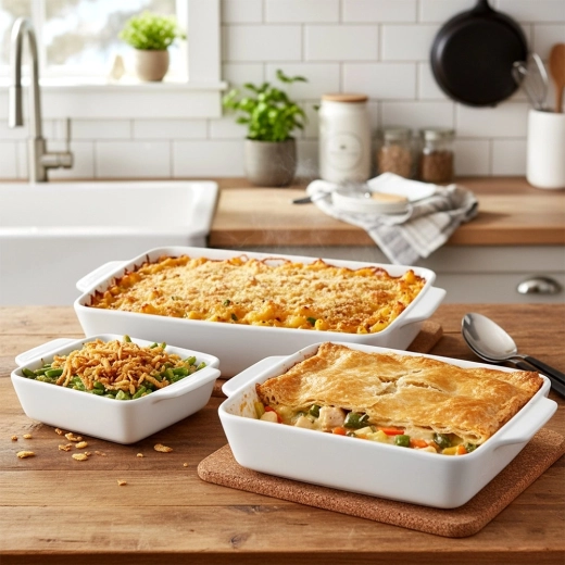 Eenvoudig dragen en stijlvol serveren